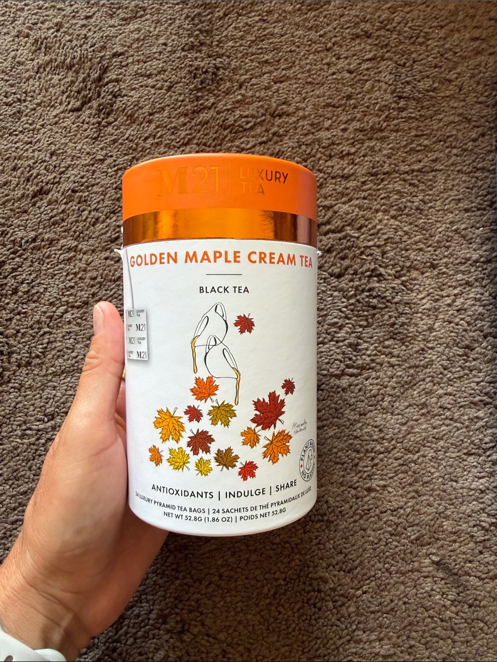 Golden Maple Cream Tea (Orange) - Black Tea
